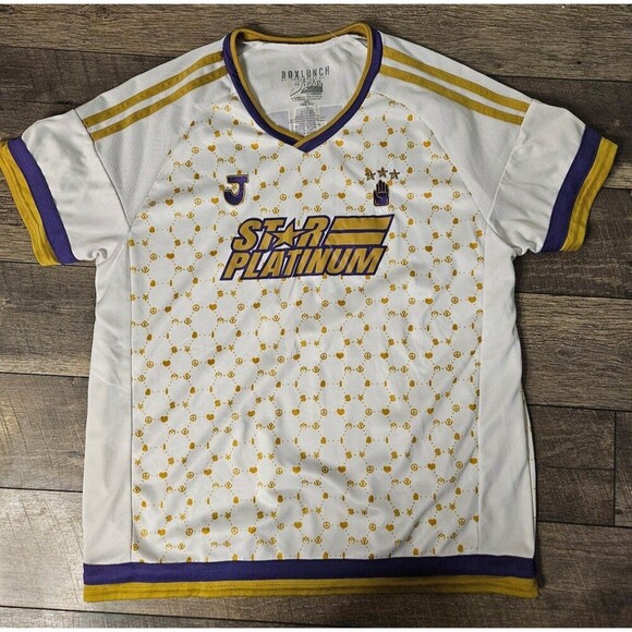 JoJo's Bizarre Adventure Star Platinum Jotaro Jersey Men's 2XL Boxlunch Anime - Picture 1 of 10